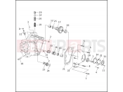 Harley-Davidson 1993 DYNA DYNA WIDE GLIDE  - FXDWG CRANKCASE - GEAR SIDE