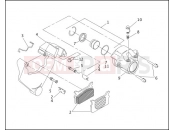 Harley-Davidson 1993 SIDECAR FLHTC/I SIDECAR  - SIDECAR FOR FLHTC/I REAR BRAKE CALIPER