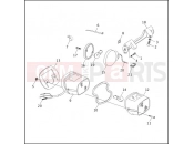 Harley-Davidson 1993 SIDECAR FXRP SIDECAR  - SIDECAR FOR FXRP TAIL LAMP & REAR TURN SIGNALS