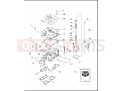 Harley-Davidson 1993 SOFTAIL HERITAGE SOFTAIL NOSTALGIA  - FLSTN ROCKER ARMS, COVERS & PUSHRODS - VÂ²â¢ EVOLUTION