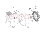 HARLEY-DAVIDSON ELECTRA GLIDE CLASSIC  - FLHTC ALTERNATOR & REGULATOR
