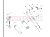 HARLEY-DAVIDSON ELECTRA GLIDE CLASSIC  - FLHTC THROTTLE CONTROL