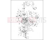 Harley-Davidson 1993 TOURING ULTRA CLASSIC  - FLHTCU CARBURETOR (1 OF 3)