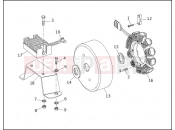 HARLEY-DAVIDSON LOW RIDER CUSTOM  - FXLR ALTERNATOR & REGULATOR
