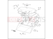 Harley-Davidson 1992 SIDECAR FLTC/FLHTC SIDECAR  - SIDECAR FOR FLTC/FLHTC SADDLEBAGS - FLHTP