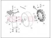 Harley-Davidson 1992 SIDECAR FXRP SIDECAR  - SIDECAR FOR FXRP ALTERNATOR & REGULATOR