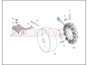 HARLEY-DAVIDSON SOFTAIL CUSTOM  - FXSTC ALTERNATOR & REGULATOR