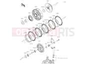 KAWASAKI Z400 (ER400DKF) Clutch