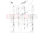 KAWASAKI Z400 (ER400DKF) Front Fork