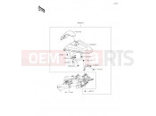 KAWASAKI Z400 (ER400DKF) Accessory (Single Seat Cover)