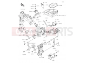 KAWASAKI Z400 (ER400DKF) Frame Fittings