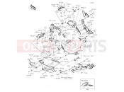 KAWASAKI Z400 (ER400DKF) Cowling Lowers