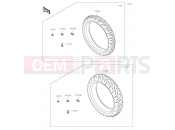 KAWASAKI Z400 (ER400DKF) Tires
