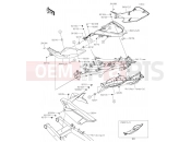 KAWASAKI Z400 (ER400DKF) Side Covers & Chain Cover