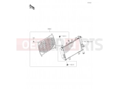 KAWASAKI Z400 (ER400DKF) Accessory (Radiator Screen)