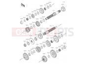 KAWASAKI Z400 (ER400DKF) Transmission