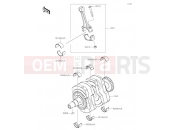 KAWASAKI Z400 (ER400DKF) Crankshaft