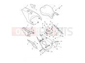 TRIUMPH Daytona Moto2 765 Rear Bodywork & Seat