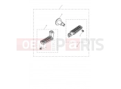 TRIUMPH Bonneville Speedmaster Front Footrest M/CD