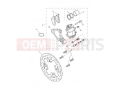 TRIUMPH Bonneville Speedmaster Rear Brake Caliper & Disc