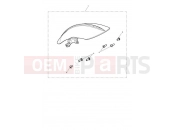TRIUMPH Bonneville Speedmaster Front Mudguard Kit Short