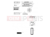 TRIUMPH Bonneville Speedmaster Warning Labels