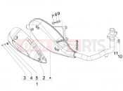 PIAGGIO Fly 150 (LBMM57) Silencer