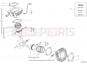 DUCATI 2019 Scrambler Desert Sled CYLINDERS & PISTONS