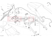 DUCATI 2020 Scrambler Desert Sled PLATE HOLDER