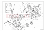 DUCATI 2020 Scrambler Desert Sled HALF-CRANKCASES PAIR