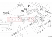 DUCATI 2020 Scrambler Desert Sled REAR SWINGING ARM