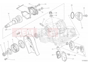 DUCATI 2020 Scrambler Desert Sled VERTICAL CYLINDER HEAD & TIMING