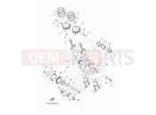 YAMAHA TRACER 7 MTT690 (B4T8) 2024 CRANKSHAFT & PISTON