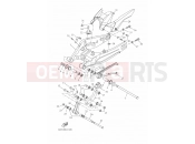 YAMAHA TRACER 7 MTT690 (B4T8) 2024 REAR ARM