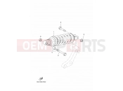 YAMAHA TRACER 7 MTT690 (B4T8) 2024 REAR SUSPENSION