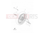 YAMAHA TRACER 7 MTT690 (B4T8) 2024 FRONT WHEEL