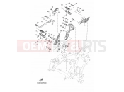 YAMAHA TRACER 7 MTT690 (B4T8) 2024 STAND & FOOTREST 2