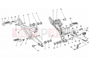 DUCATI Monster 600 Dark City FOOTREST » FRAME
