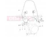 DUCATI Monster 600 Dark City WINDSHIELD » PLASTICS