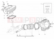 DUCATI Monster 600 Dark City CYLINDER - PISTON » ENGINE CASE