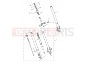 Triumph 2022 TIGER 900 GT Pro Front Forks & Yokes