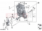 BMW Motorrad BMW 2023 C models C 400 GT 21 (0C61, 0C63) Engine housing cover, right | Engine housing cover, right