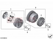 BMW Motorrad BMW 2021 C models C 400 GT 21 (0C61, 0C63) CVT unit | CVT unit