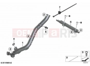 BMW Motorrad BMW 2021 C models C 400 GT 21 (0C61, 0C63) Cable duct | Cable duct