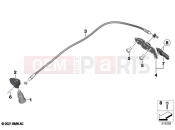 BMW Motorrad BMW 2021 C models C 400 GT 21 (0C61, 0C63) Seat bench locking system | Seat bench locking system