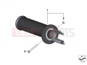 BMW Motorrad BMW 2021 C models C 400 GT 21 (0C61, 0C63) Grip left heated | Grip left heated