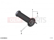 BMW Motorrad BMW 2021 C models C 400 GT 21 (0C61, 0C63) Grip left unheated | Grip left unheated