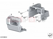 BMW Motorrad BMW 2021 C models C 400 GT 21 (0C61, 0C63) Splash guard battery | Splash guard battery