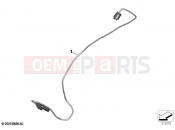 BMW Motorrad BMW 2021 C models C 400 GT 21 (0C61, 0C63) Cable trunk light | Cable trunk light