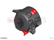 BMW Motorrad BMW 2021 C models C 400 GT 21 (0C61, 0C63) Multifunction switch left button black | Multifunction switch left button black